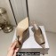 Jimmy Choo Heel 10cm Maryanne Mule 100 Calf Leather Pointed-Toe Mules Brown 2024