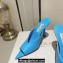 Jimmy Choo Heel 10cm Maryanne Mule 100 Calf Leather Pointed-Toe Mules Blue 2024