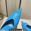 Jimmy Choo Heel 10cm Maryanne Mule 100 Calf Leather Pointed-Toe Mules Blue 2024