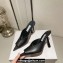 Jimmy Choo Heel 10cm Maryanne Mule 100 Calf Leather Pointed-Toe Mules Black 2024