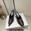 Jimmy Choo Heel 10cm Maryanne Mule 100 Calf Leather Pointed-Toe Mules Black 2024