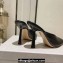 Jimmy Choo Heel 10cm Maryanne Mule 100 Calf Leather Pointed-Toe Mules Black 2024