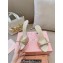 Miu Miu Heel 8.5cm Satin Slide sandals with artificial crystals 5XX630 Pink Gold 2024