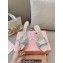 Miu Miu Heel 8.5cm Satin Slide sandals with artificial crystals 5XX630 Silver 2024
