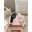 Miu Miu Heel 5.5cm Satin slingback pumps with artificial crystals 5I053E Silver 2024