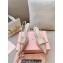 Miu Miu Heel 5.5cm Satin slingback pumps with artificial crystals 5I053E Pink Gold 2024