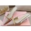 Miu Miu Heel 5.5cm Satin slingback pumps with artificial crystals 5I053E Pink Gold 2024