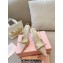 Miu Miu Heel 10.5cm Satin slingback pumps with artificial crystals 5I053E Pink Gold 2024