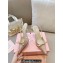 Miu Miu Heel 10.5cm Satin slingback pumps with artificial crystals 5I053E Pink Gold 2024
