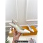 Louis Vuitton Heel 6.5cm Sparkle Slingback Pumps in Calf leather White 2024