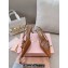 Miu Miu Heel 5.5cm Patent leather slingbacks with buckles 5I013E Brown 2024