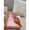 Miu Miu Heel 5.5cm Patent leather slingbacks with buckles 5I013E Brown 2024
