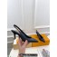 Louis Vuitton Heel 6.5cm Sparkle Slingback Pumps in Calf leather Black 2024