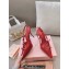 Miu Miu Heel 10.5cm Patent leather slingbacks with buckles 5I013E Red 2024