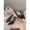 Miu Miu Heel 10.5cm Patent leather slingbacks with buckles 5I013E Black 2024