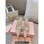 Miu Miu Heel 5.5cm Patent leather slingbacks with bow Beige 2024