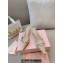 Miu Miu Heel 5.5cm Patent leather slingbacks with bow Beige 2024