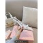 Miu Miu Heel 5.5cm Patent leather slingbacks with bow White 2024