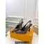 Louis Vuitton Heel 9.5cm Sparkle Slingback Pumps in Monogram Canvas 2024