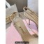 Miu Miu Heel 10.5cm Patent leather slingbacks with bow Beige 2024