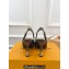 Louis Vuitton Heel 9.5cm Sparkle Slingback Pumps in Monogram Canvas 2024