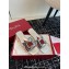 Roger Vivier Metal Buckle Mules in Leather Silver 2024