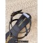 Saint Laurent Heel 6cm cassandra sandals in smooth leather 731606 Black 2024
