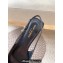 Saint Laurent Heel 3cm cherish slingback pumps in glazed leather with rhinestones 755341 Black 2024