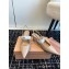 Miu Miu Heel 6.5cm Patent Leather Logo-band Slingback Pumps Beige 2024