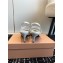 Miu Miu Heel 6.5cm Patent Leather Logo-band Slingback Pumps White 2024