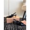 Miu Miu Heel 6.5cm Patent Leather Logo-band Slingback Pumps Black 2024