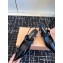 Miu Miu Heel 6.5cm Patent Leather Logo-band Slingback Pumps Black 2024