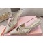Miu Miu Heel 5.5cm Patent leather slingbacks with buckles 5I013E Beige 2024