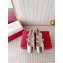 Roger Vivier Heel 3cm Mini Très Vivier Strass Buckle Babies Ballerinas in Leather Silver 2024