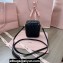 Miu Miu Matelassé nappa leather micro bag 5NR018 Black 2024