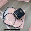 Miu Miu Matelassé nappa leather micro bag 5NR018 Black 2024