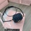 Miu Miu Matelassé nappa leather micro bag 5NR018 Black 2024