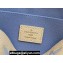 Louis Vuitton Monogram Empreinte Leather Cosmetic Pouch Bag M24378 Blue