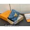 Louis Vuitton Monogram Denim Victorine Wallet M82959 Blue 2024