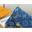 Louis Vuitton Monogram Denim Victorine Wallet M82959 Blue 2024