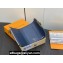 Louis Vuitton Monogram Denim Victorine Wallet M82959 Blue 2024