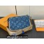 Louis Vuitton Monogram Denim Mini Pochette Accessoires M82960 Blue 2024