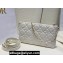 Miss Dior Midi Mini Bag in Cannage Lambskin White