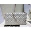 Miss Dior Midi Mini Bag in Cannage Lambskin White