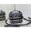 Dior Small Vanity Case Bag in Blue Dior Oblique Jacquard