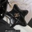chanel Mirror Calfskin, Calfskin & Gold-Tone Metal Flap Bag & Star Coin Purse AS4648 Black 2024