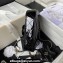 chanel Mirror Calfskin, Calfskin & Gold-Tone Metal Mini Flap Bag & Star Coin Purse AS4646 Black 2024