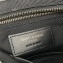 Saint Laurent Niki Chain Wallet Bag in Crinkled Vintage Leather 583103 Gray