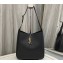 Saint Laurent le 5 à 7 supple small Bag in grained leather 713938 Black