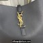 Saint Laurent le 5 à 7 supple small Bag in grained leather 713938 Black